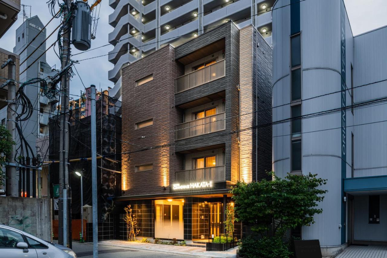 Grand Base Hakata-I Aparthotel Fukuoka  Exteriör bild